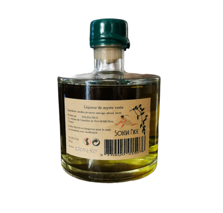 Liqueur de Myrte Verte Soleia Nice
