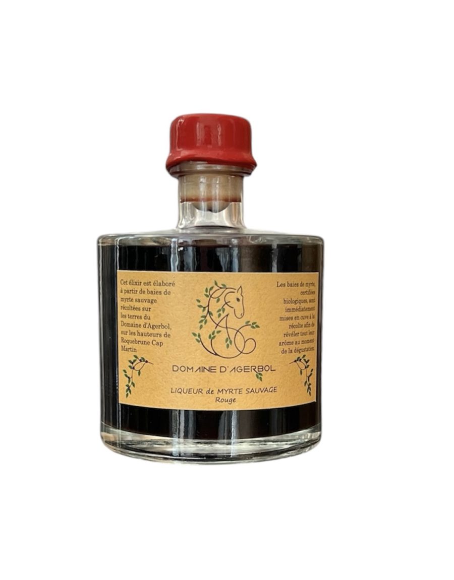 Liqueur de myrte rouge sauvage